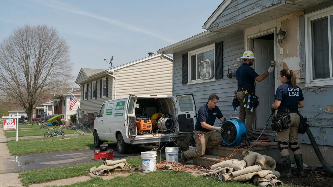 Flood Cleanup in Adamant, VT near me