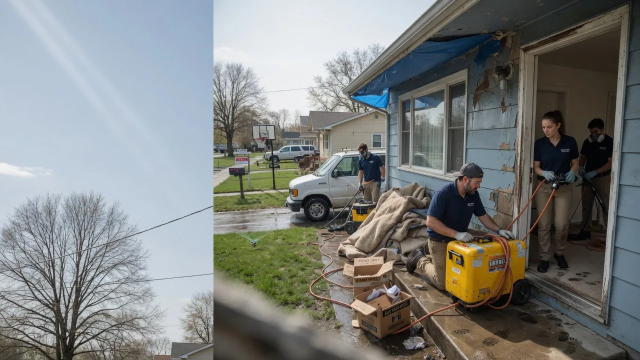 Basement Flood Cleanup in Adamant, VT near me